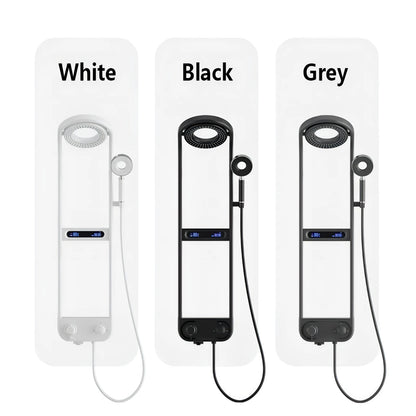 Nava - Round Head Thermostatic Shower Set Mini Handheld Included