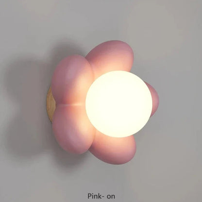 Estrel - Flower Resin Modern Wall Light