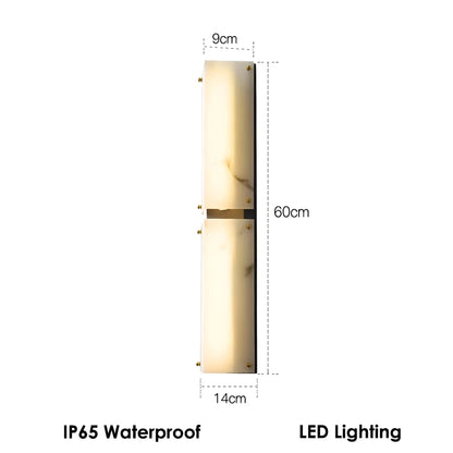 Cristofer - Marble Style Outdoor IP65 Wall Light