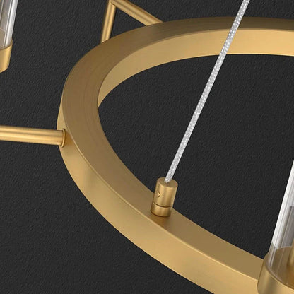 Petra - Round Hanging Multi Head Ceiling Chandelier