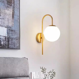 Celerino - Modern Minimalistic Oval Glass Cylinder Wall Light