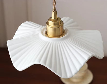 Fumi - Vintage Ceramic Hanging Pendant Ceiling Light