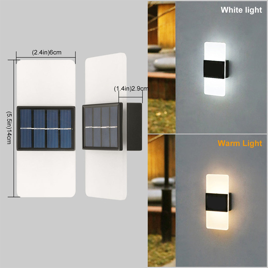 Kacela - Solar Outdoor Wall Lights Up/Down