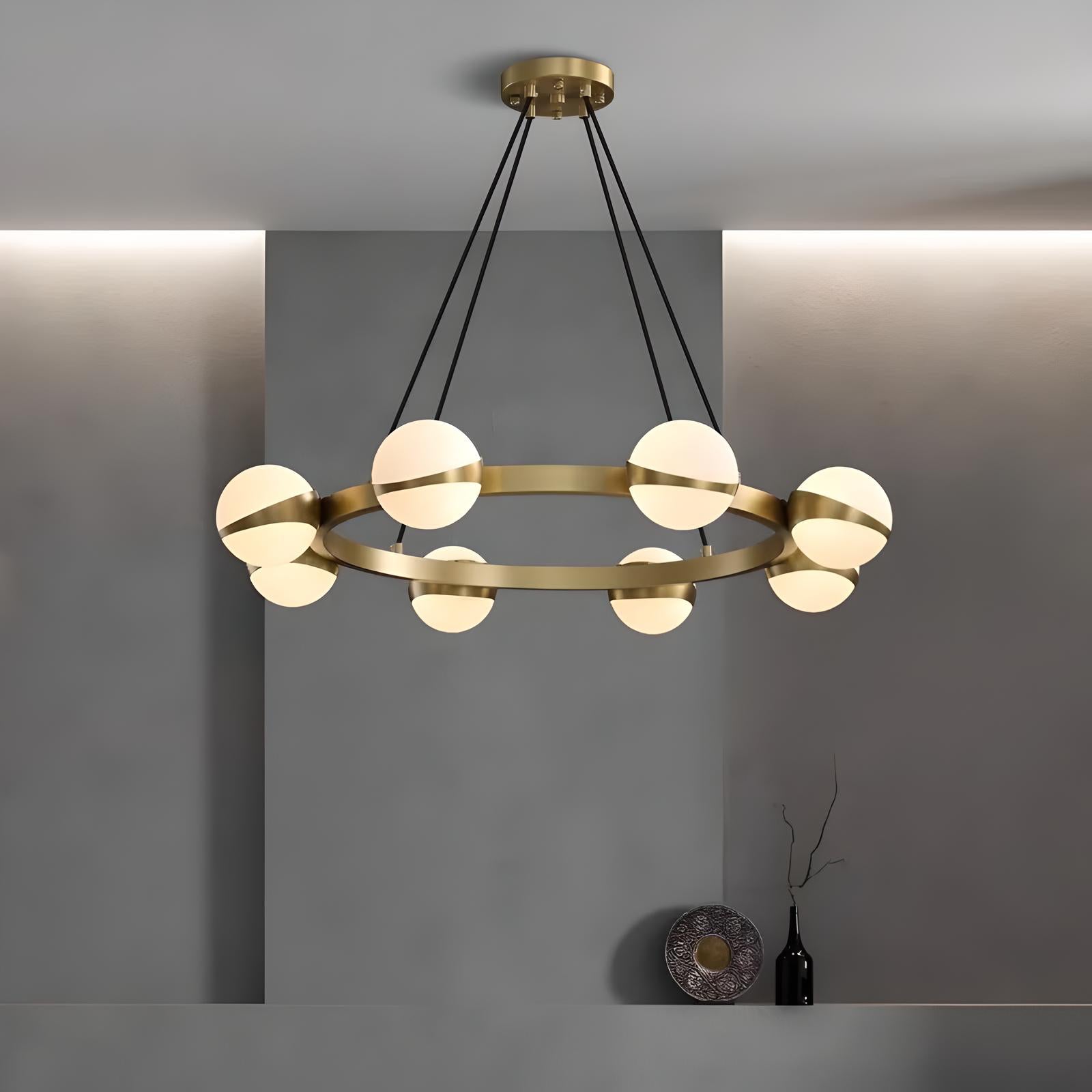 Tara - Modern Round Pendant Chandelier