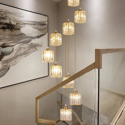 Hermione - Crystal Hanging Pendant Chandelier