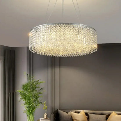 Katia - Modern Crystal Pendant Chandelier
