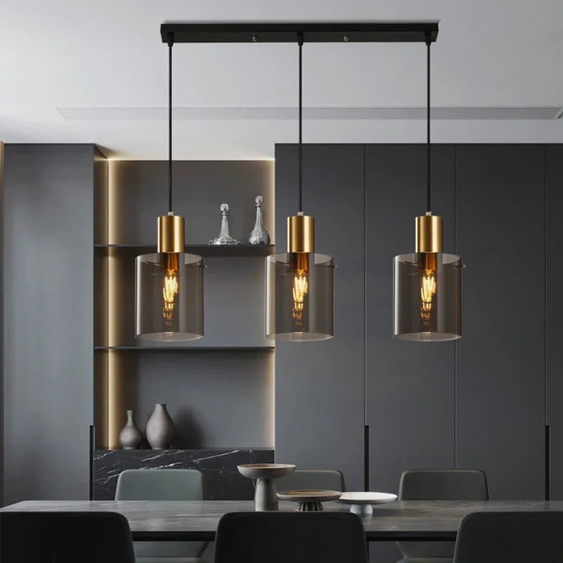Anna - Modern LED Glass Pendant Light