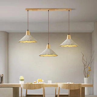 Guidi - Japanese Natural Stone Patterned Hanging Pendant Ceiling Light