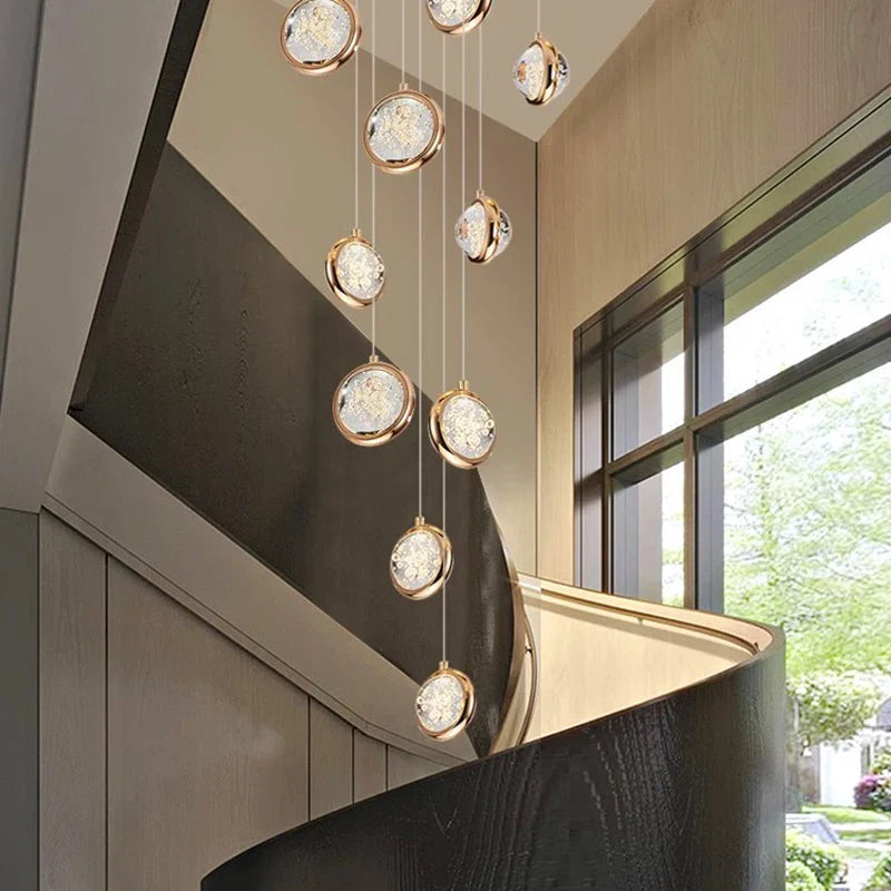 Fredric - Crystal Ceiling Pendant Chandelier