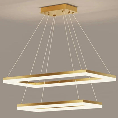 Aoede Rectangle Modern Chandelier