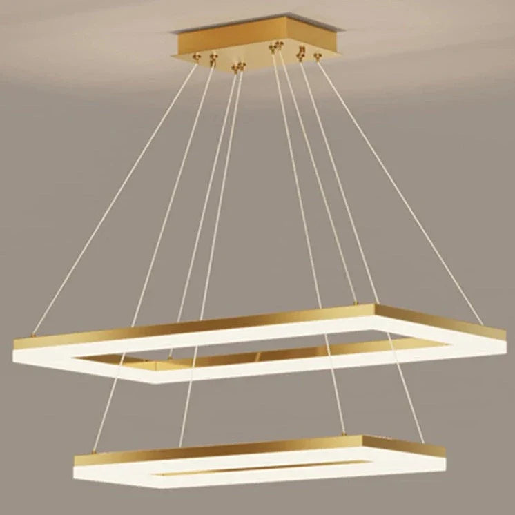 Aoede Rectangle Modern Chandelier