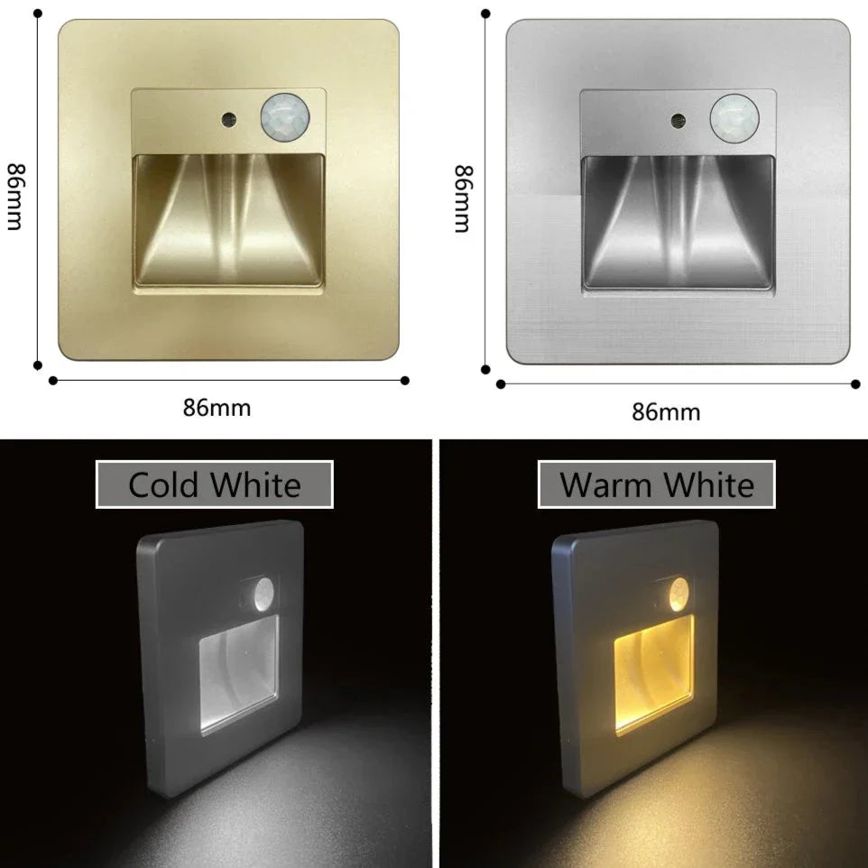 Velasquez - Smart Sensor Modern Wall Stair Aisle Light