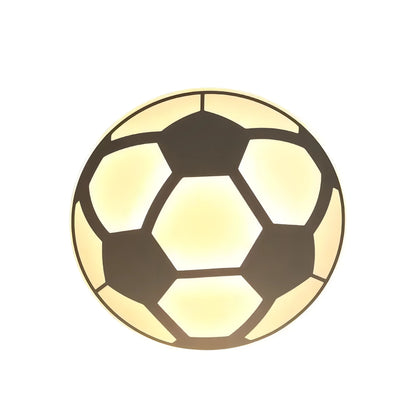 Marcella - Modern LED Football Ceiling Light For Kids Room