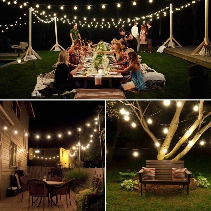 Dae - Solar Crystal Ball LED String Light