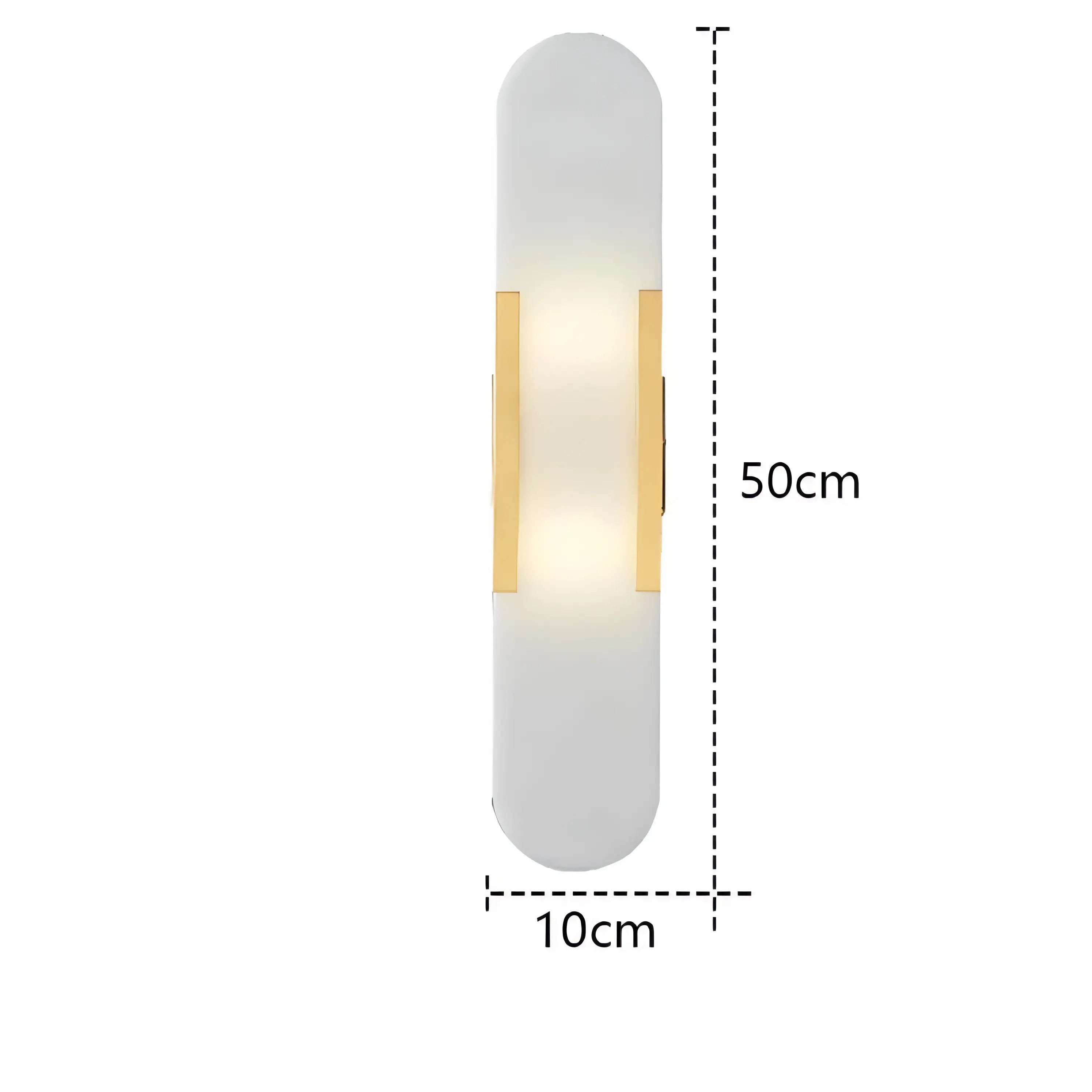 Zabel - Modern Stone Wall Lamp