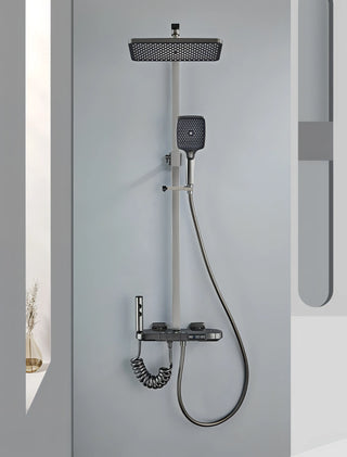 Scout - Digital Waterfall Shower System Set Thermostatic