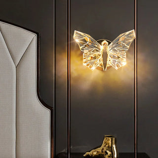 Mariposa - Modern Crystal Butterfly Wall Light And Pendant Hanging Ceiling Light