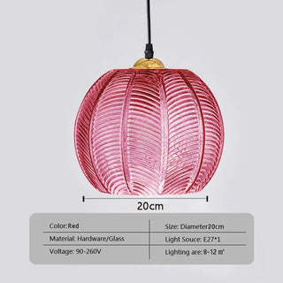 Foteini - Glass Leaf Pattern Hanging Light Properties