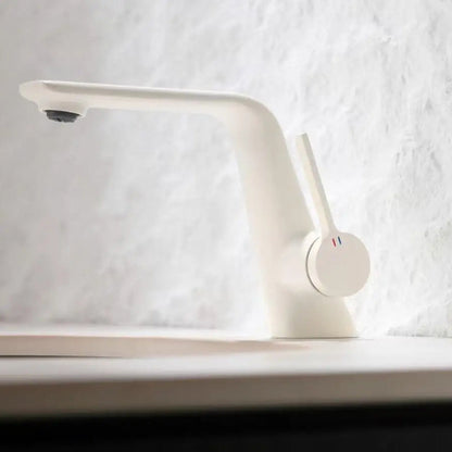 Damion - Modern Nickel Finish Single Handle Bathroom Sink Tap