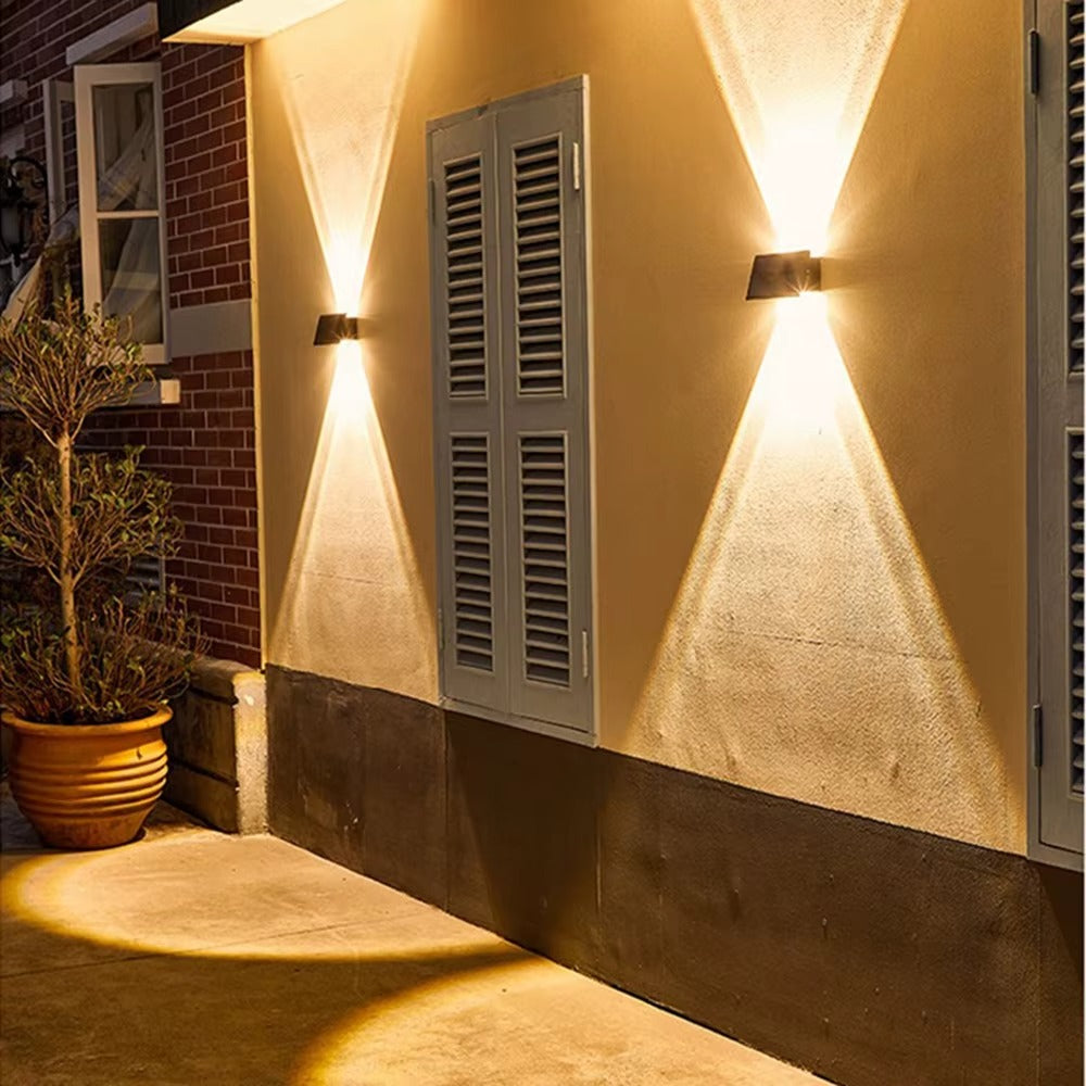 Cabo - Solar LED Up/Down Outdoor Wall Light Waterproof