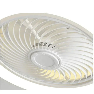 Varun - LED Round Nordic Modern Smart Ceiling Fan with LED Light