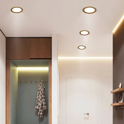 Disdemona - Ultra Thin LED Wood Grain Ceiling Downlight/Spotlight