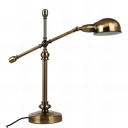 Siegel - Classic Retro Industrial Style Bronze Arm Adjustable Table Lamp