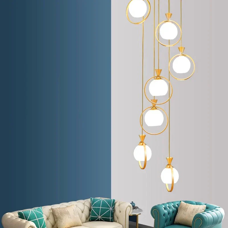 Lucius - Hanging Ceiling Pendant Chandelier
