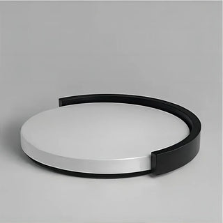 Tyra - Modern Flush Mount Circular Rimmed Ceiling Light