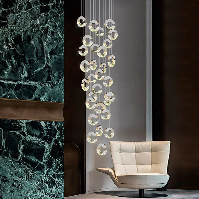 Holly - Crystal Pendant Ceiling Chandelier