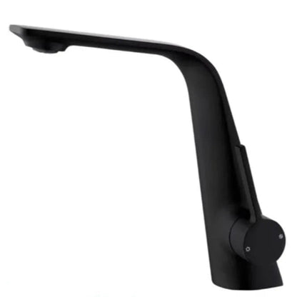 Damion - Modern Nickel Finish Single Handle Bathroom Sink Tap