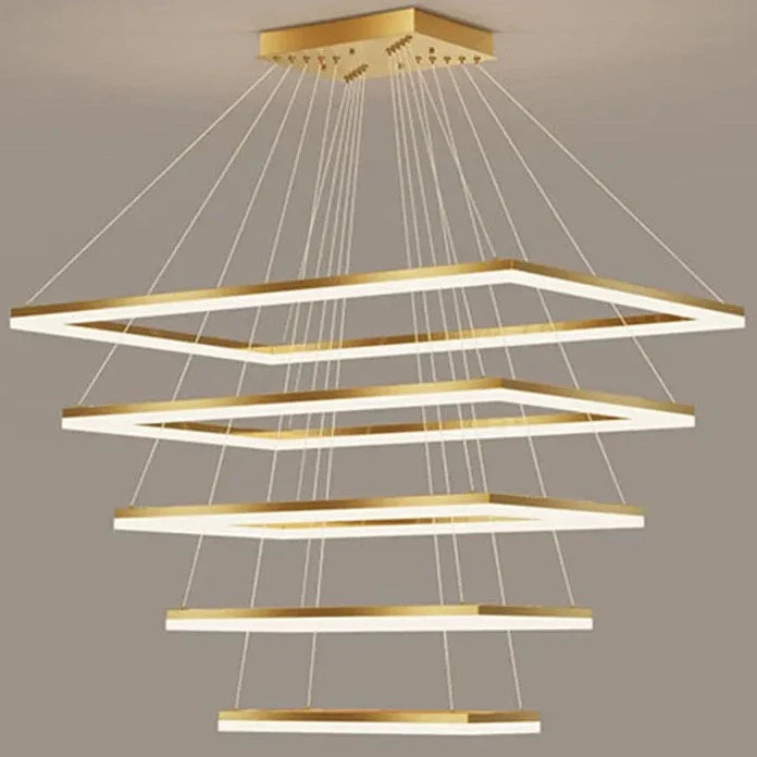  Modern Rectangle Chandelier