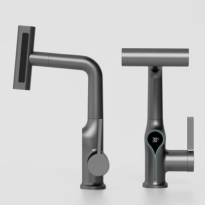 Kameron - Modern Waterfall Spout Tap with Digital Temperature Display