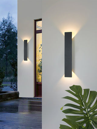 Kashti - Outdoor Waterproof Rectangle Up/Down Wall Light