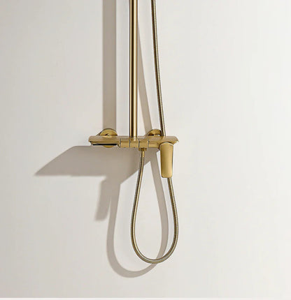 Rebeca - Modern 3-Way Rainfall Shower Set with Hand Shower