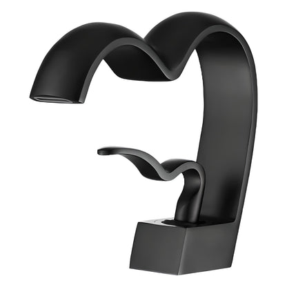 Britton - Love Heart Shaped Hot/Cold Mixer Basin Tap