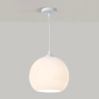 Fesih - Nordic Glass Dome Circular Pendant Hanging Ceiling Light