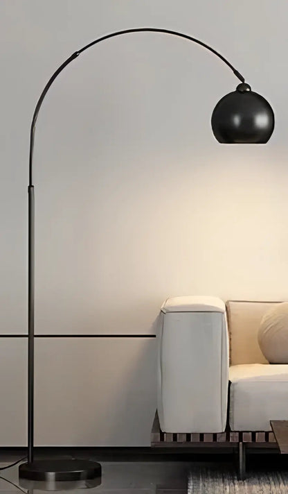 Milo - Modern Adjustable Curved Floor Lamp