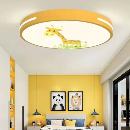 Engle - Cartoon Design Round Children's Ceiling Light