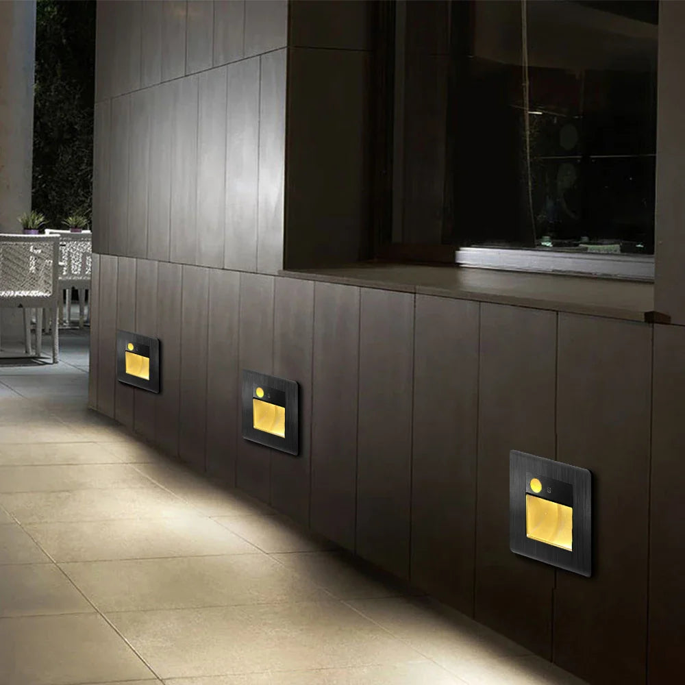 Velasquez - Smart Sensor Modern Wall Stair Aisle Light