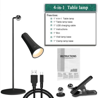 Singleton - Multi-functional Table Desk Wall Clip Light 4-in-1