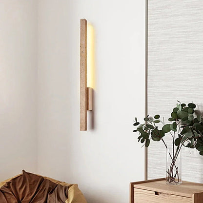 Antwan - Wabi Sabi LED Wall Lamp Modern Long Strip Stone Design