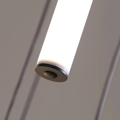 Fredrica - LED Hanging Tube Modern Round Chandelier