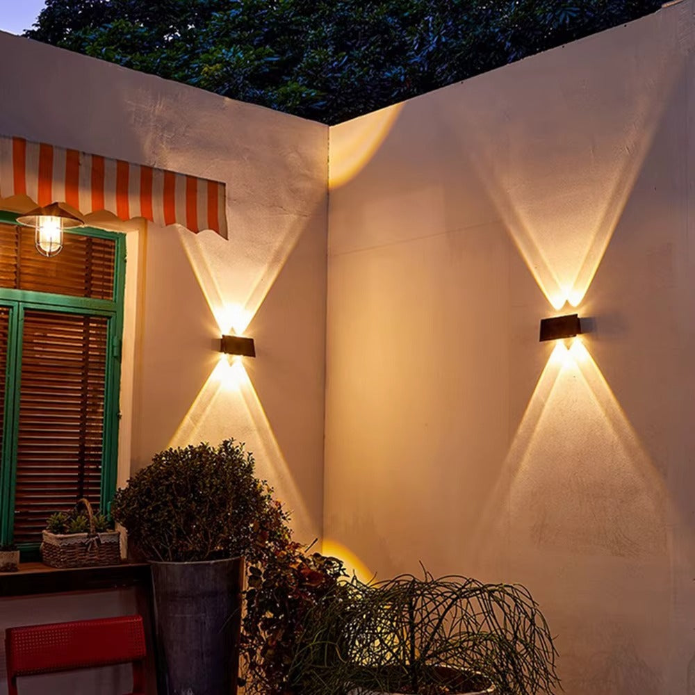 Cabo - Solar LED Up/Down Outdoor Wall Light Waterproof