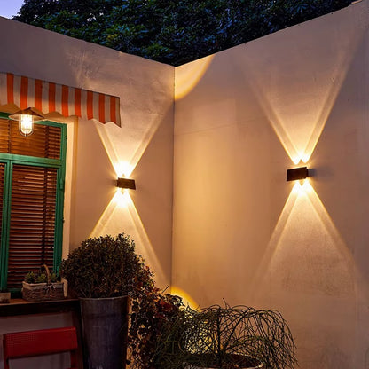 Cabo - Solar LED Up/Down Outdoor Wall Light Waterproof