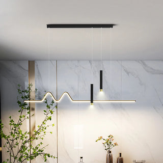 Modern Thin Hanging LED Ceiling Light Chandelier