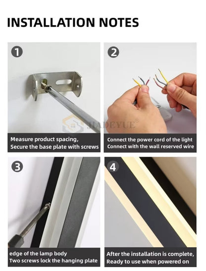 Eka - Outdoor Rectangle Long Light Bar Waterproof