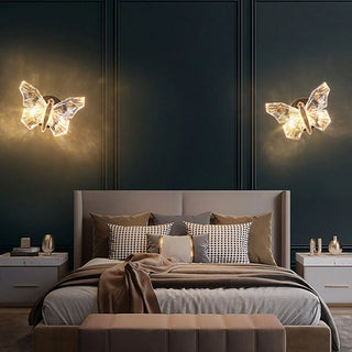 Mariposa - Modern Crystal Butterfly Wall Light And Pendant Hanging Ceiling Light