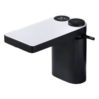 Arris - LED Display Black & White Smart Basin Tap