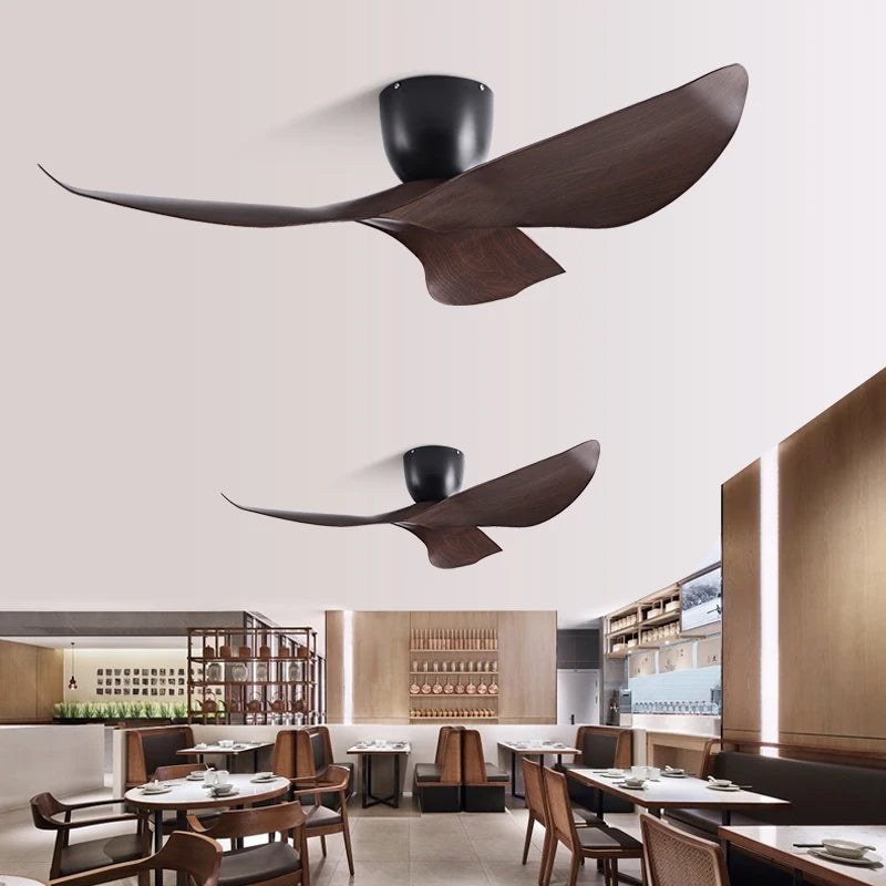 Reilly - Modern Ceiling Fan with Sculptural Integrated Light